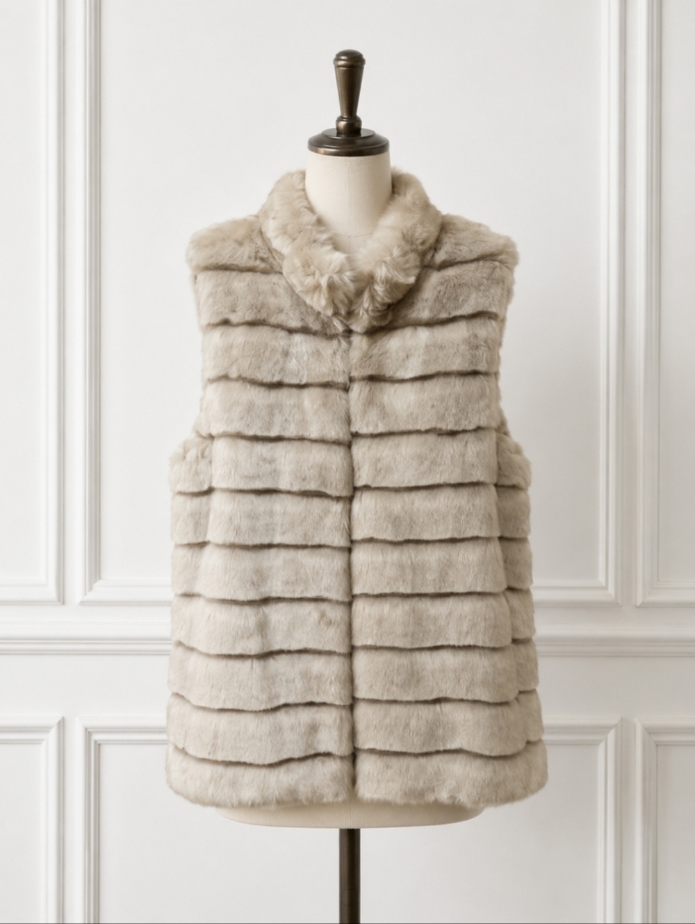 Talbots Faux Fur Vest